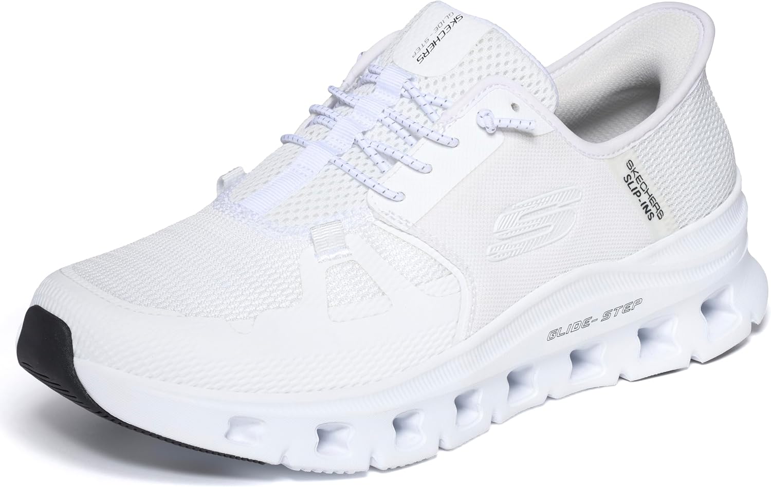 Thumbnail 6 de Skechers Herren Glide-Step Pro Turnschuhe – Black Mesh/Hotmelt, 43 EU