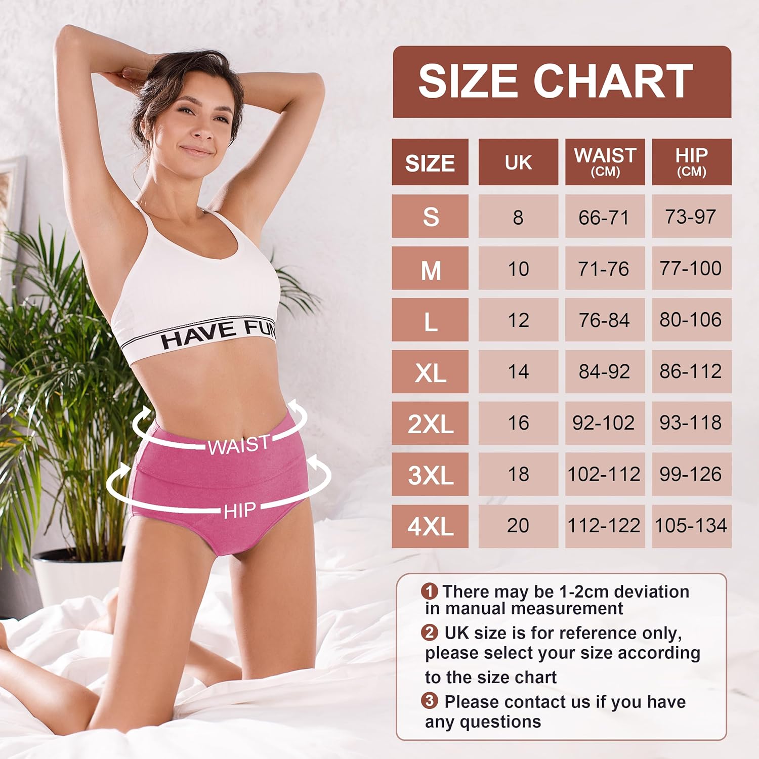Thumbnail 5 de Walifrey Period Pants menstrual underwear multipack