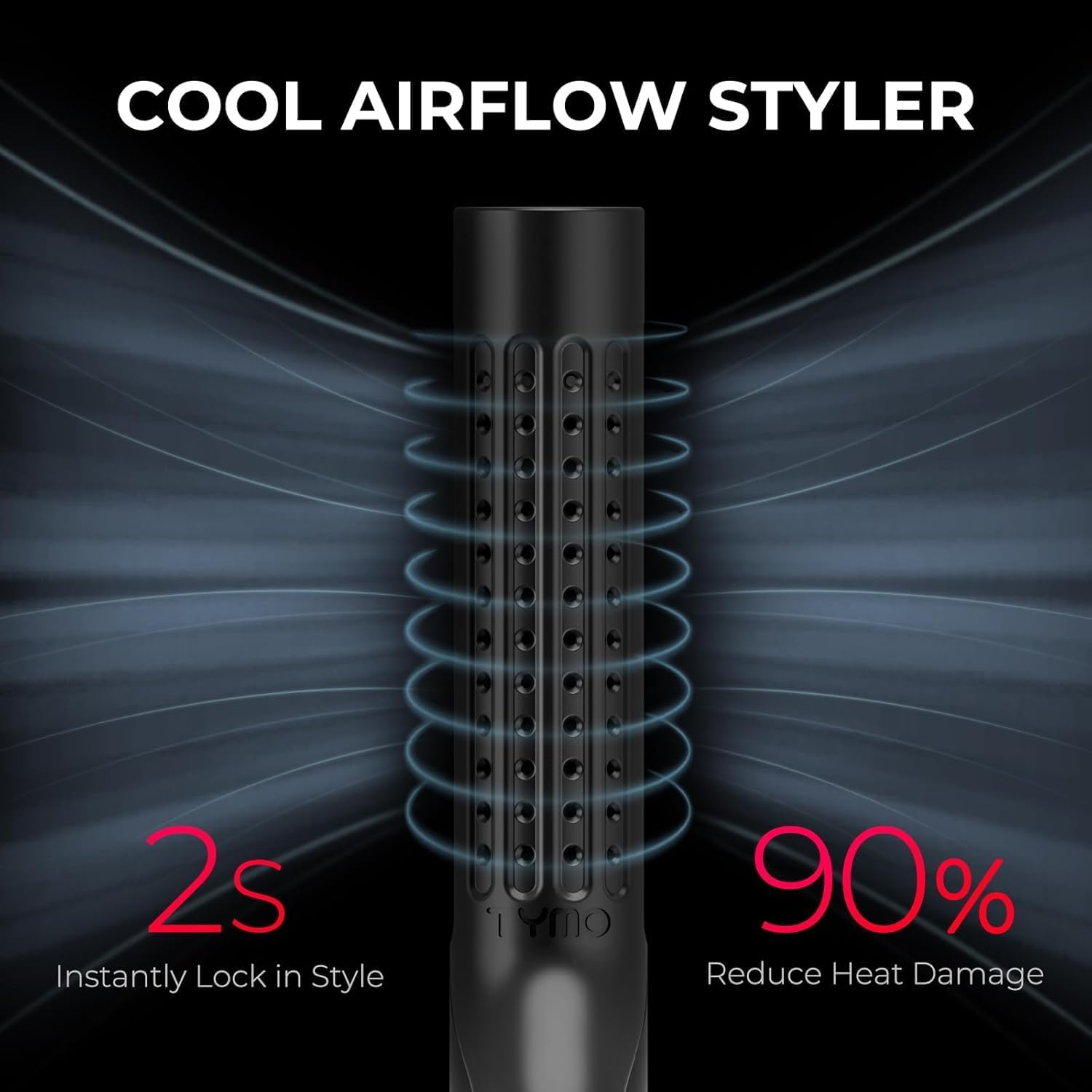 Detalle 2 de TYMO HC506D Airflow 2.0 2-in-1 Hair Straightener and Curler, Dual Voltage