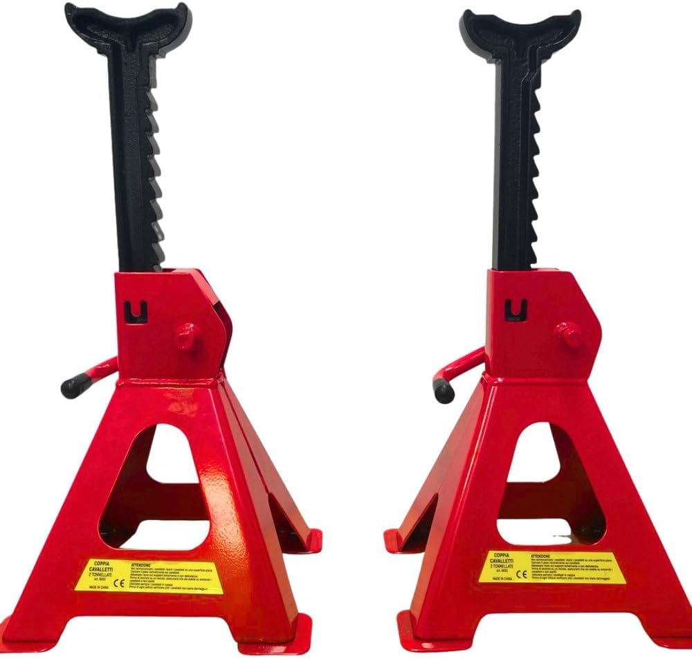 Thumbnail 1 de START Coppia di Cavalletti da Officina 2 Tonnellate – Supporti robusti per sollevamento veicoli