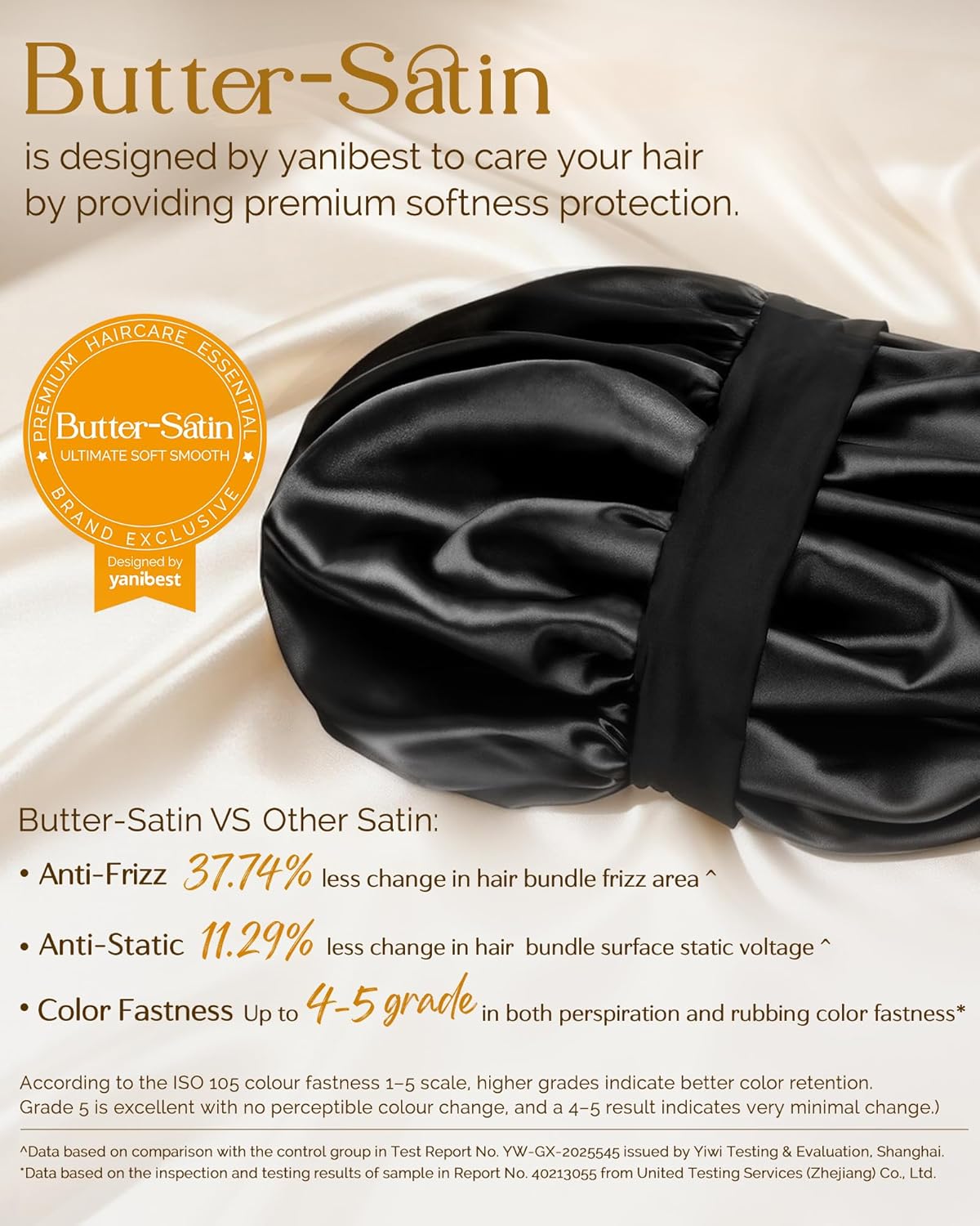 Thumbnail 6 de YANIBEST Silk Bonnet Double Layer Sleep Cap