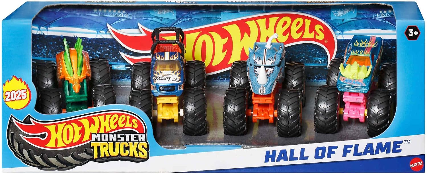 Detalle 2 de Hot Wheels Monster Trucks 1:64 toy set