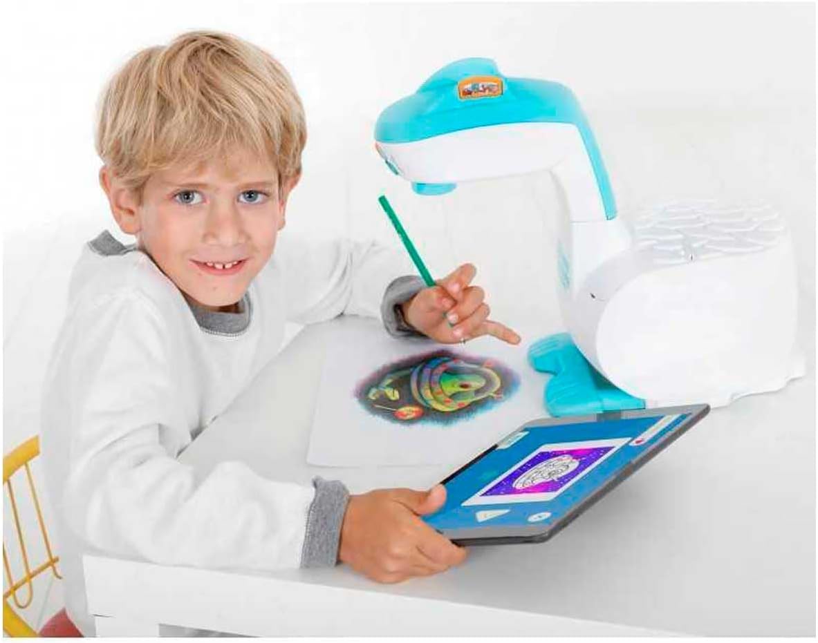Detalle 2 de smART scketcher Famosa 700016750 SMART Sketcher 2.0 – Projektor zum Zeichnen und Malen