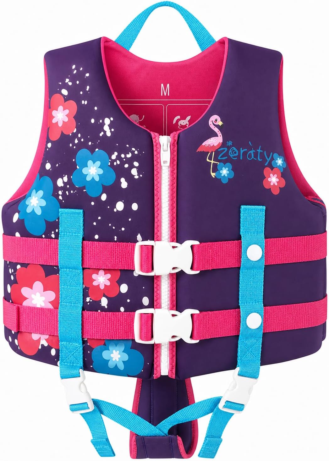 Thumbnail 4 de Zeraty Toddler Swim Vest Neoprene Kids Float Jacket – Safe, Comfortable Water Aid for 20–80 Lbs