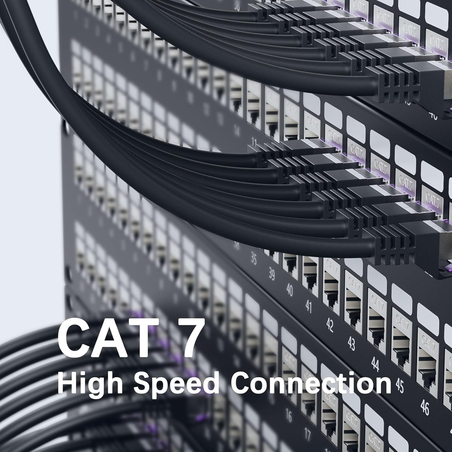 Thumbnail 4 de FGB FGB 10 Gbps Patchkabel 3 m x10 RJ45 CAT 7 (S/FTP, PIMF) schwarz – 10er-Set