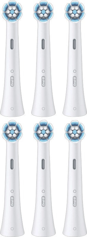 Detalle de Oral-B iO Gentle Care Weiß (6 Stück) 🪥