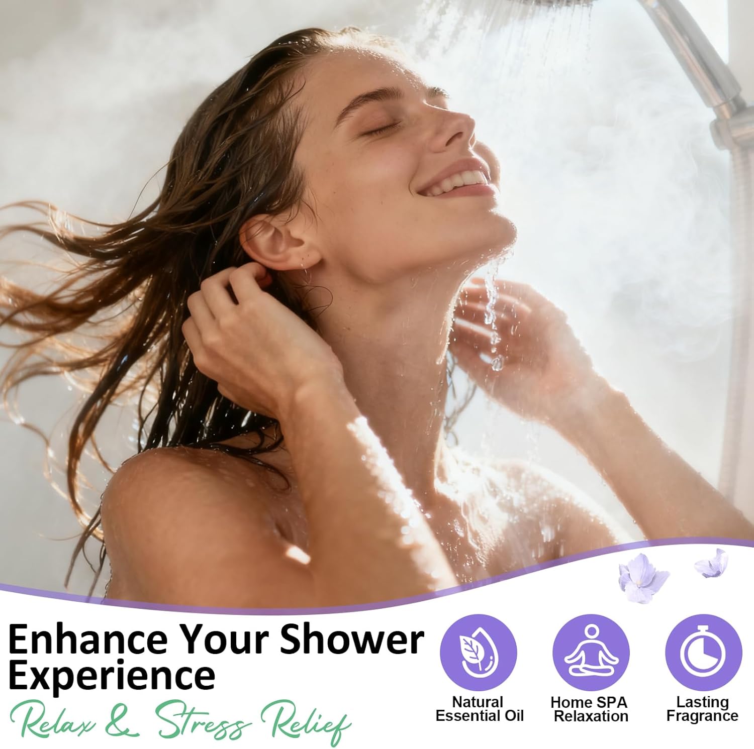 Detalle 1 de Shower Steamers 8-Pack Aromatherapy