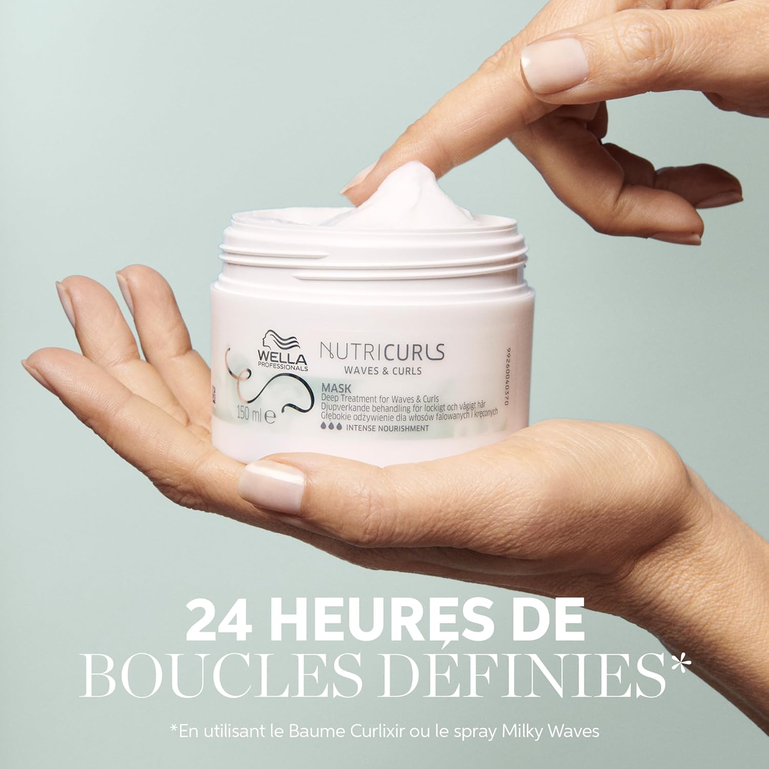 Thumbnail 1 de Wella Professional NUTRICURLS Masque Soin Nourrissant intense pour cheveux ondulés et bouclés