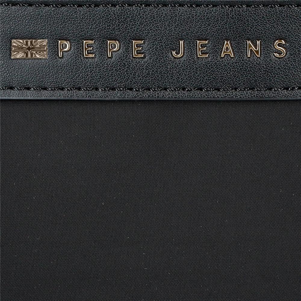 Thumbnail 6 de Pepe Jeans Morgan: borsa a bandoliera donna in similpelle beige, nera e verde di Joumma Bags