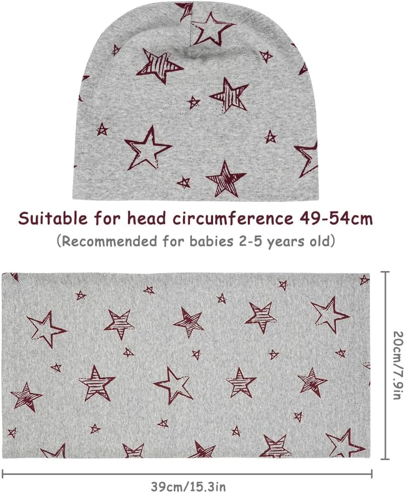 Thumbnail 2 de Aolso Cappellino con sciarpa a anello per bambini 2–5 anni