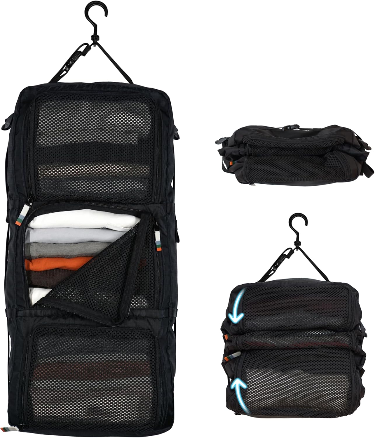Detalle de TRAVEL DUDE Hanging Packing Cube für Reisen