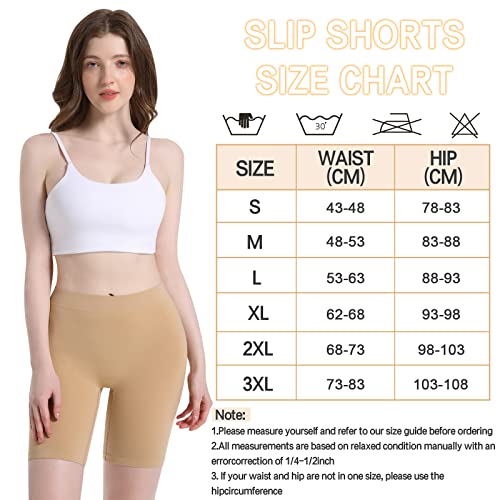 Thumbnail 4 de Reamphy 3 Pack Anti Chafing Shorts for Women – Seamless Under Dresses, Light & Comfortable