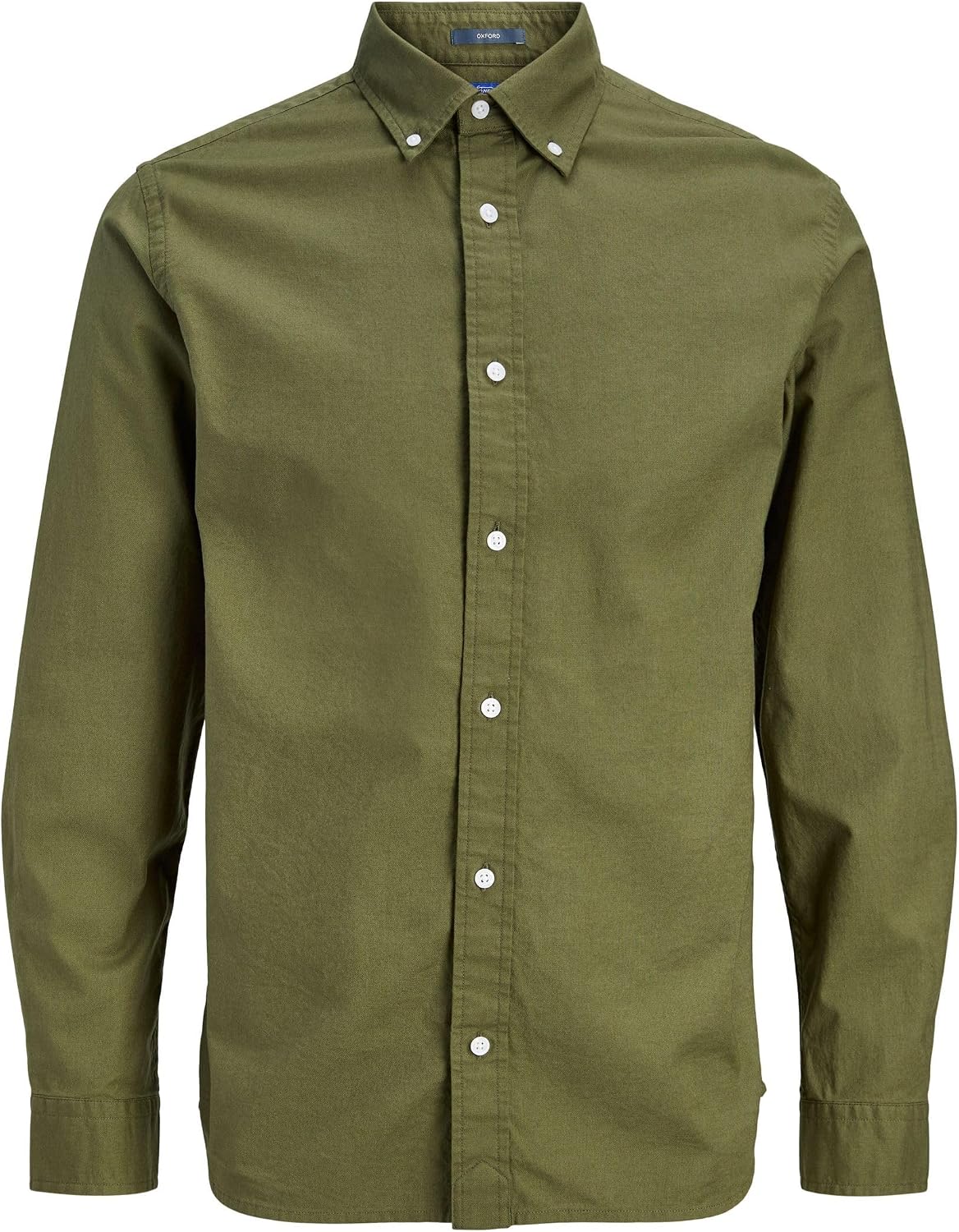 Detalle de Jack & Jones Jprbluharvey Oxford L/S Shirt SN Uomo