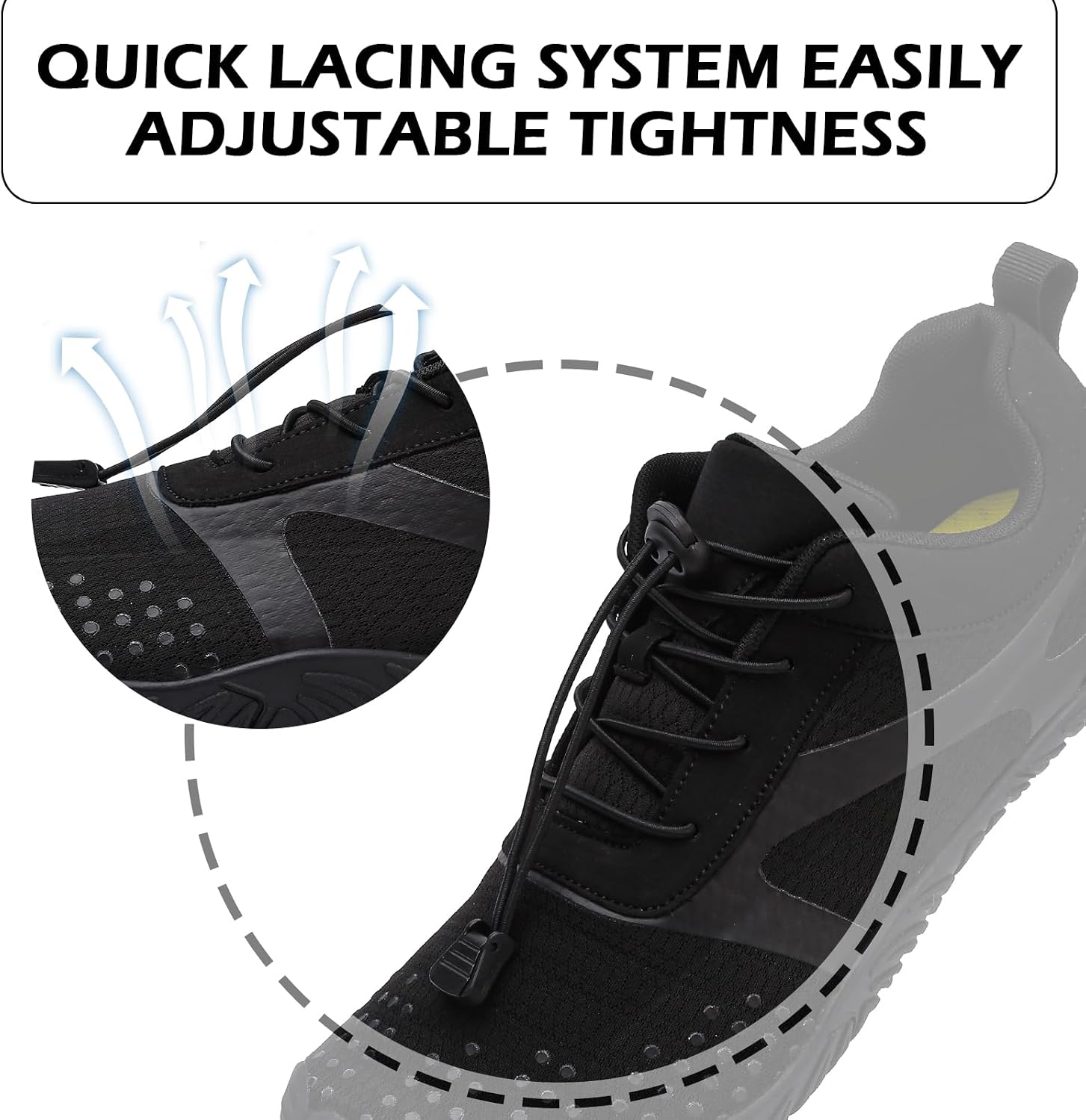 Detalle de DimaiGlobal Scarpe Barefoot Minimaliste da Trail Running e Outdoor/Indoor antiscivolo