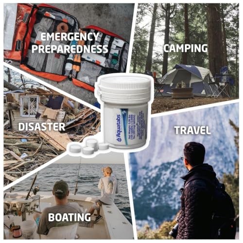 Detalle de Aquatabs Water Purification Tablets, 397mg 100 Pack for Camping & Emergency