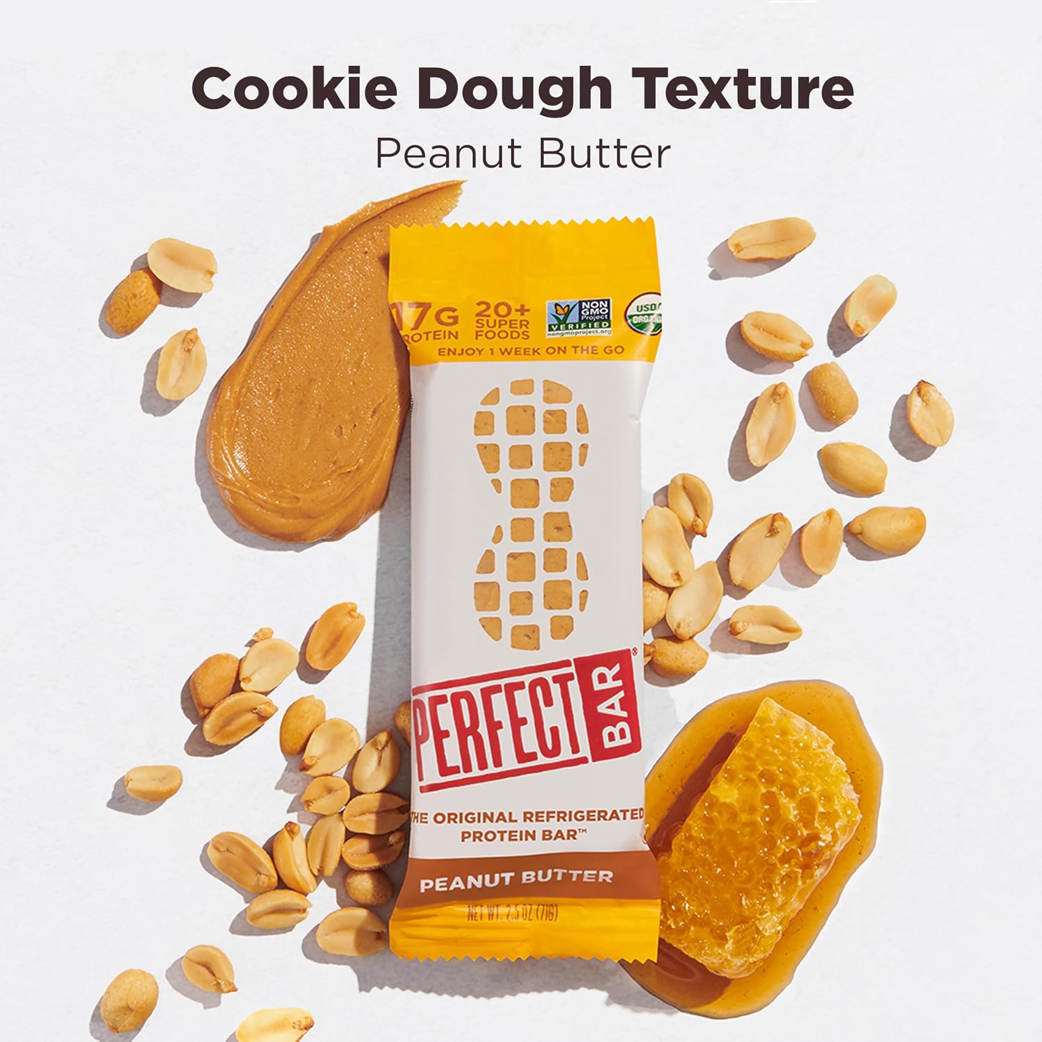 Thumbnail 4 de Perfect Bar Health-Household-Wuguny-SUF928 Peanut Butter Protein Bars, 17g Protein, 10-Pack