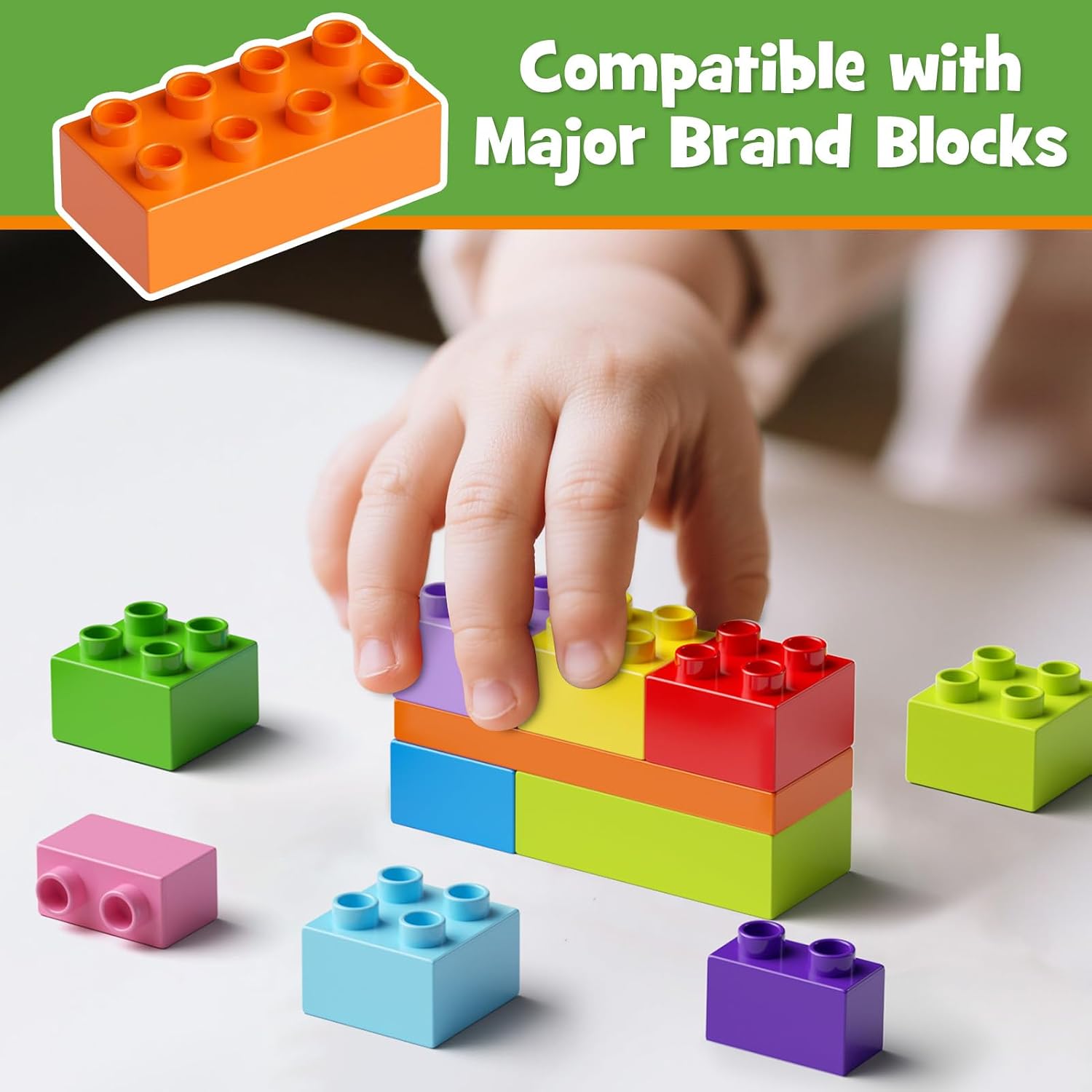 Thumbnail 3 de 97 Teile Große Bausteine Kinderset