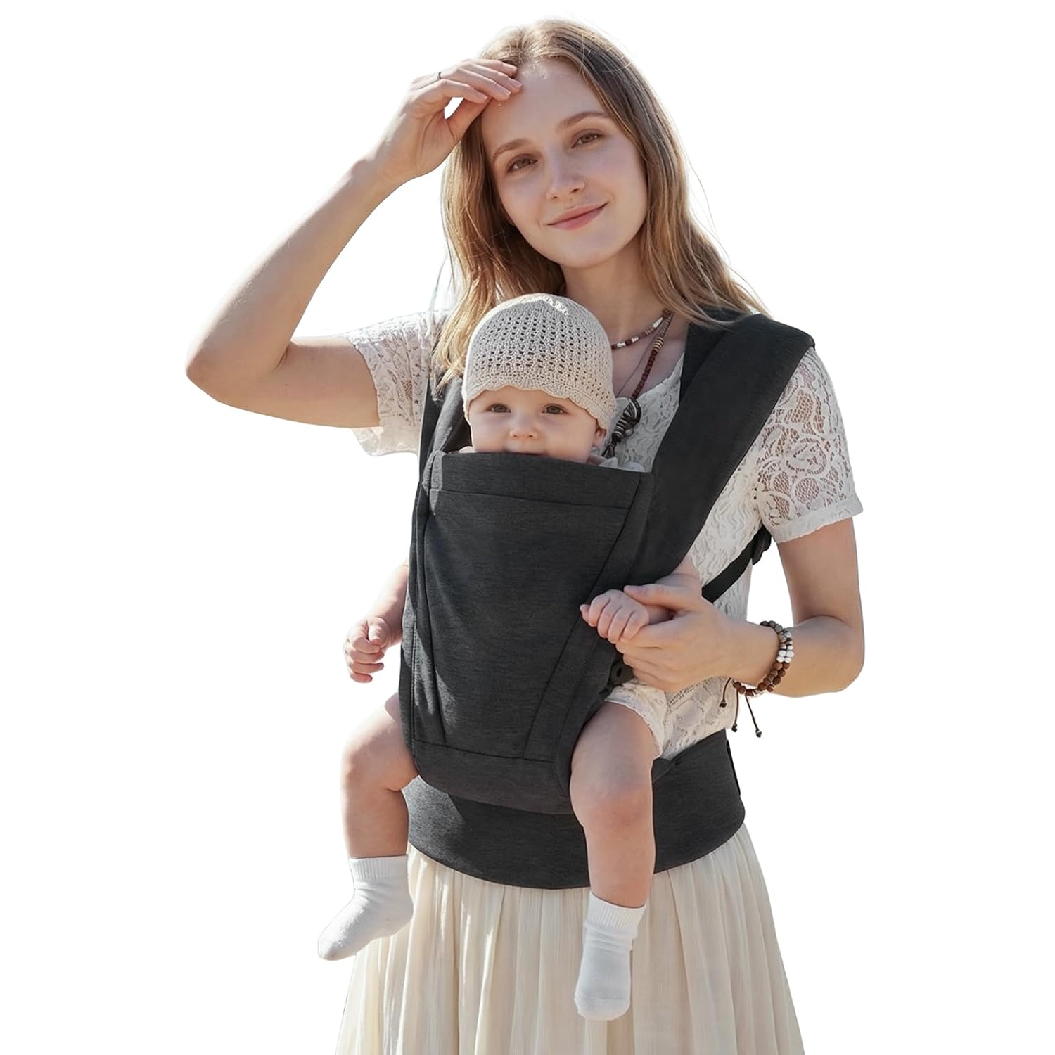 Detalle de MISSWISDOM Baby Carrier, 8–30 lb
