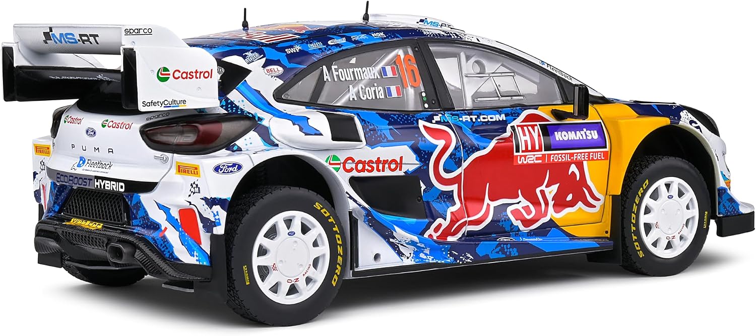 Thumbnail 2 de Solido Ford Puma Rally 1 1:18, biały #16 Fourmaux/Coria, Rally Sweden 2024