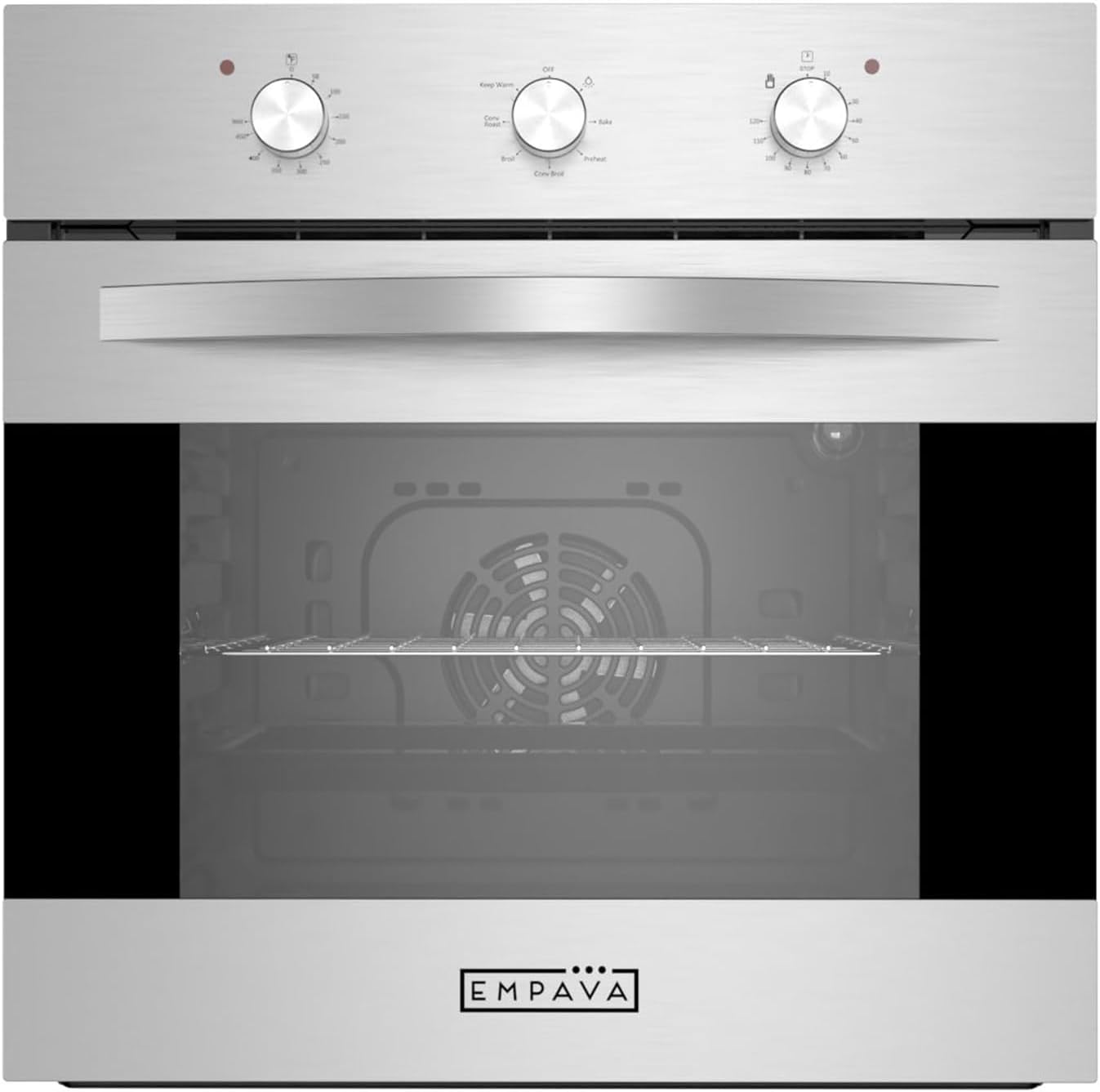 Detalle de Empava SXB14 24-Inch Electric Wall Oven, 2.3 cu. ft. Convection