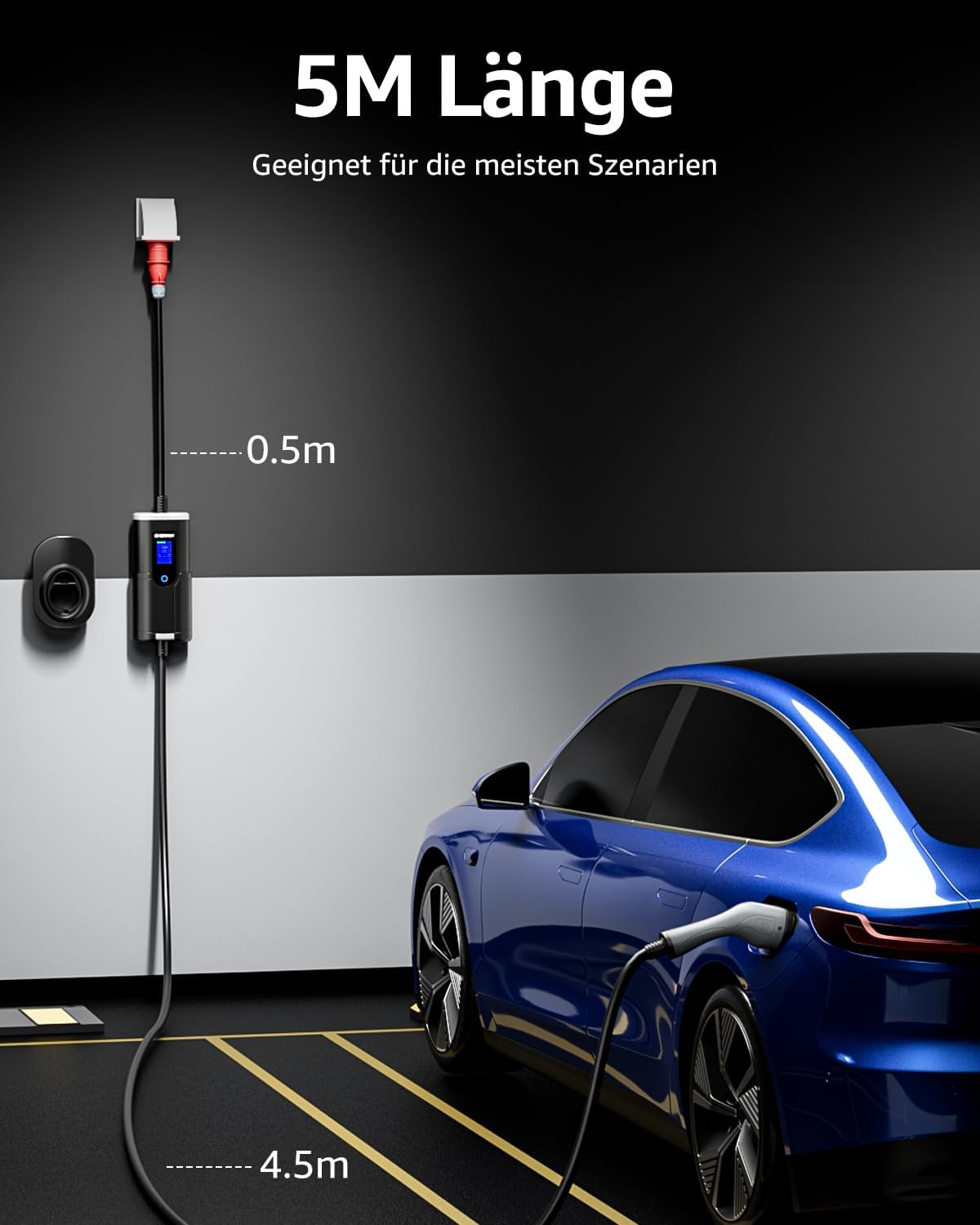 Detalle 2 de bokman Typ 2 Ladekabel 5 m 🔌
