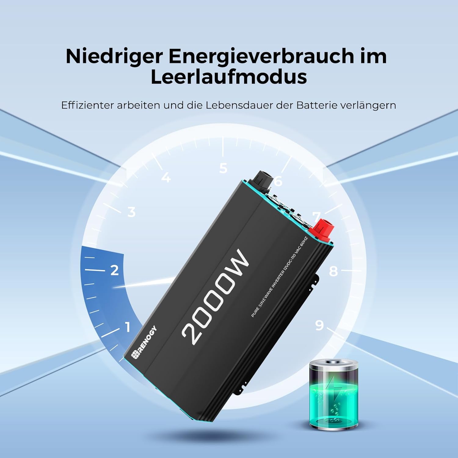 Thumbnail 6 de Renogy 2000W Reiner Sinus Wechselrichter