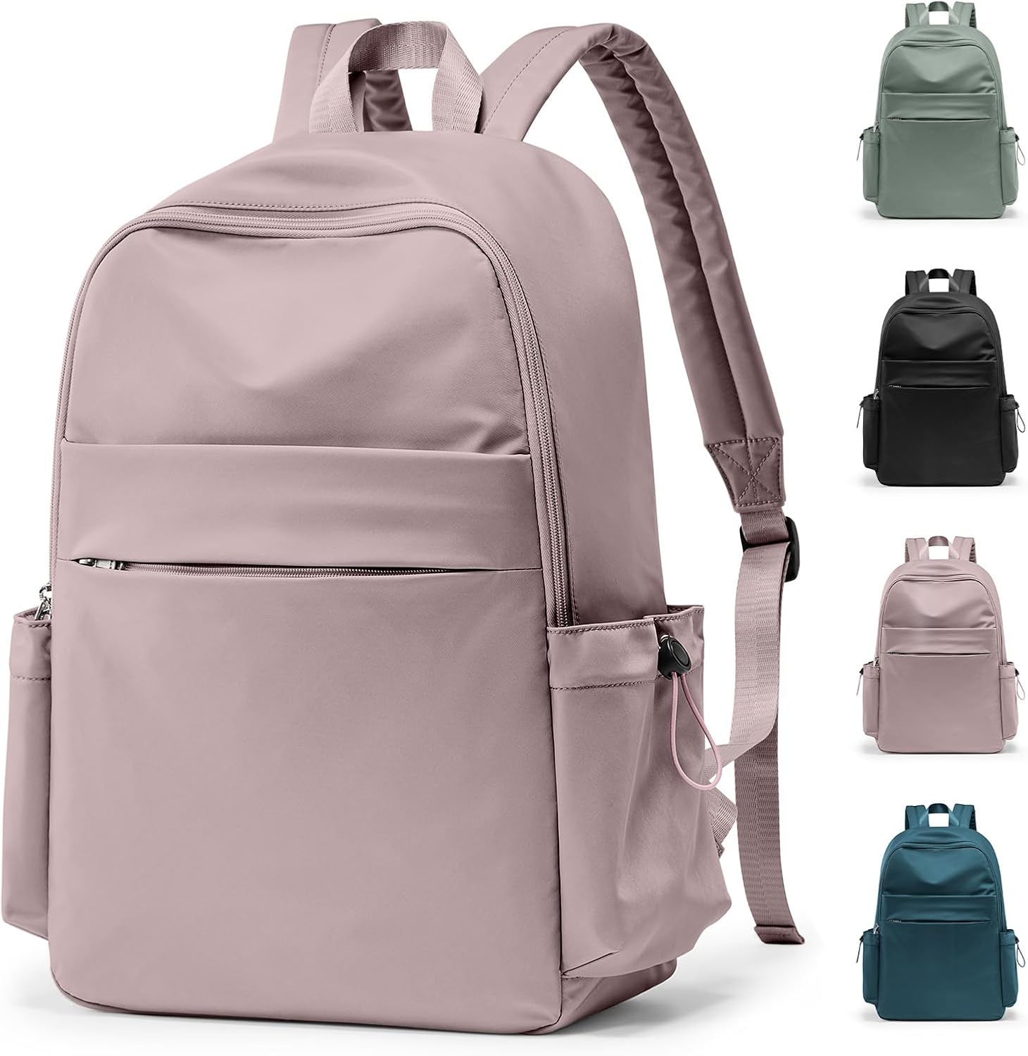 Detalle 2 de HYC00 Schulrucksack Damen Herren für 14-Zoll-Laptop (HYC00 HYC00) – wasserabweisender 21-Liter Daypack