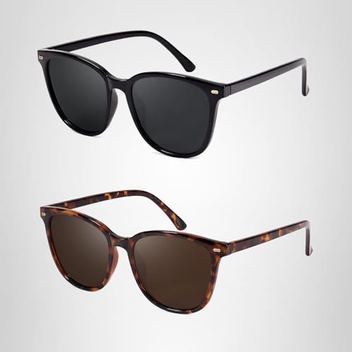 Thumbnail 6 de FIMILU 2 Packs Sunglasses for Women: Polarized UV400 Protection