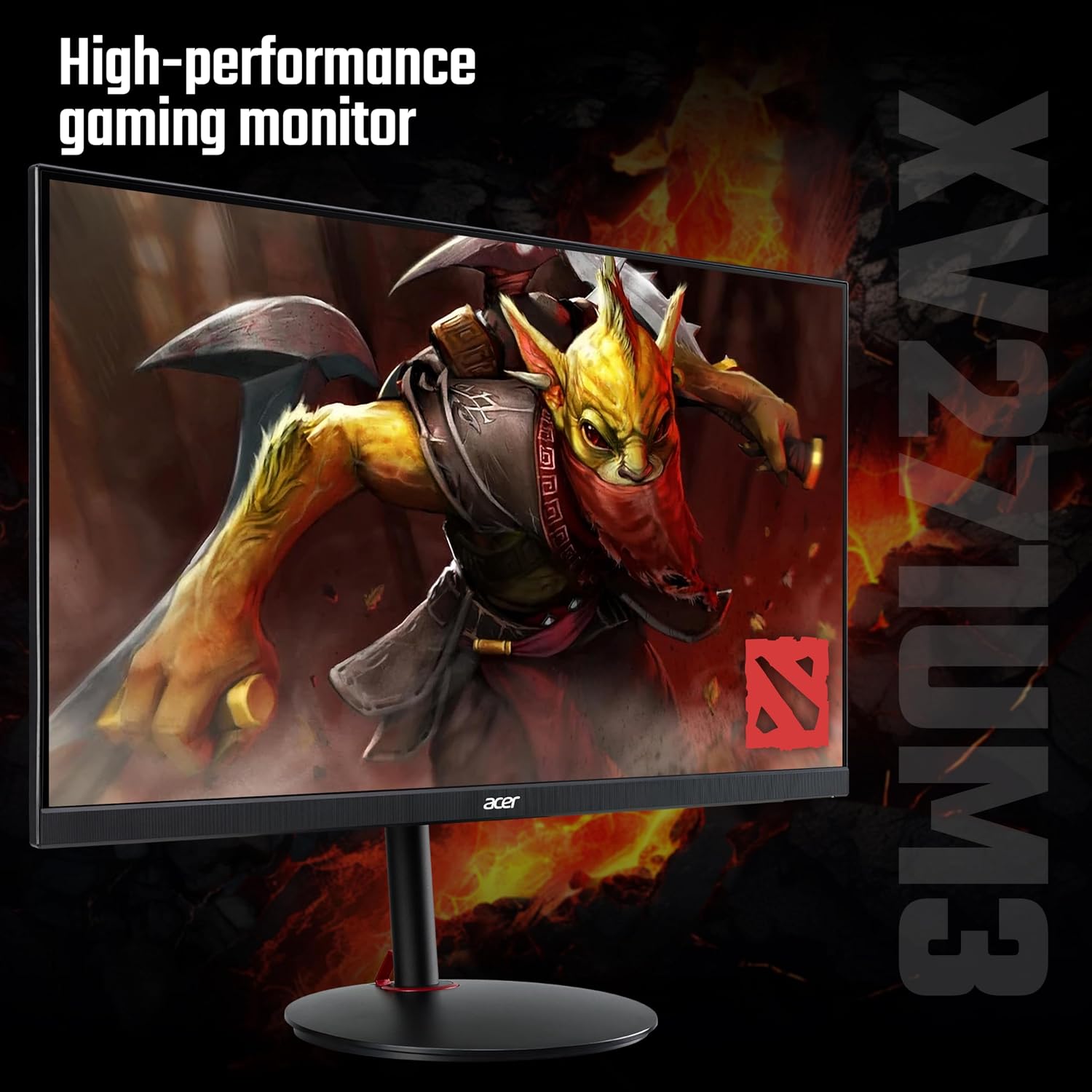 Thumbnail 1 de acer Nitro XV271UM3bmiiprfx 27-inch QHD 180Hz gaming monitor