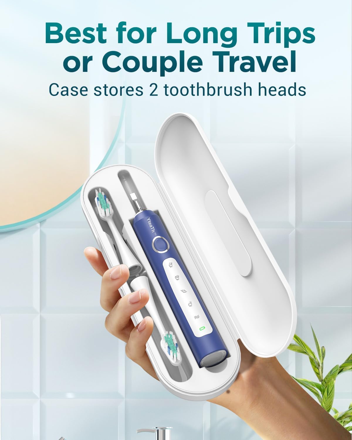 Thumbnail 4 de Sonic Electric Toothbrush 90‑day battery life 🪥
