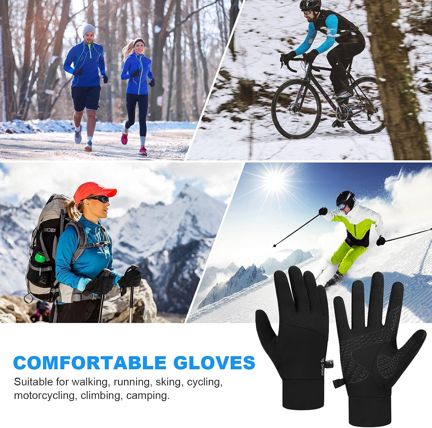 Thumbnail 6 de Lapulas Touch Screen Cycling Gloves
