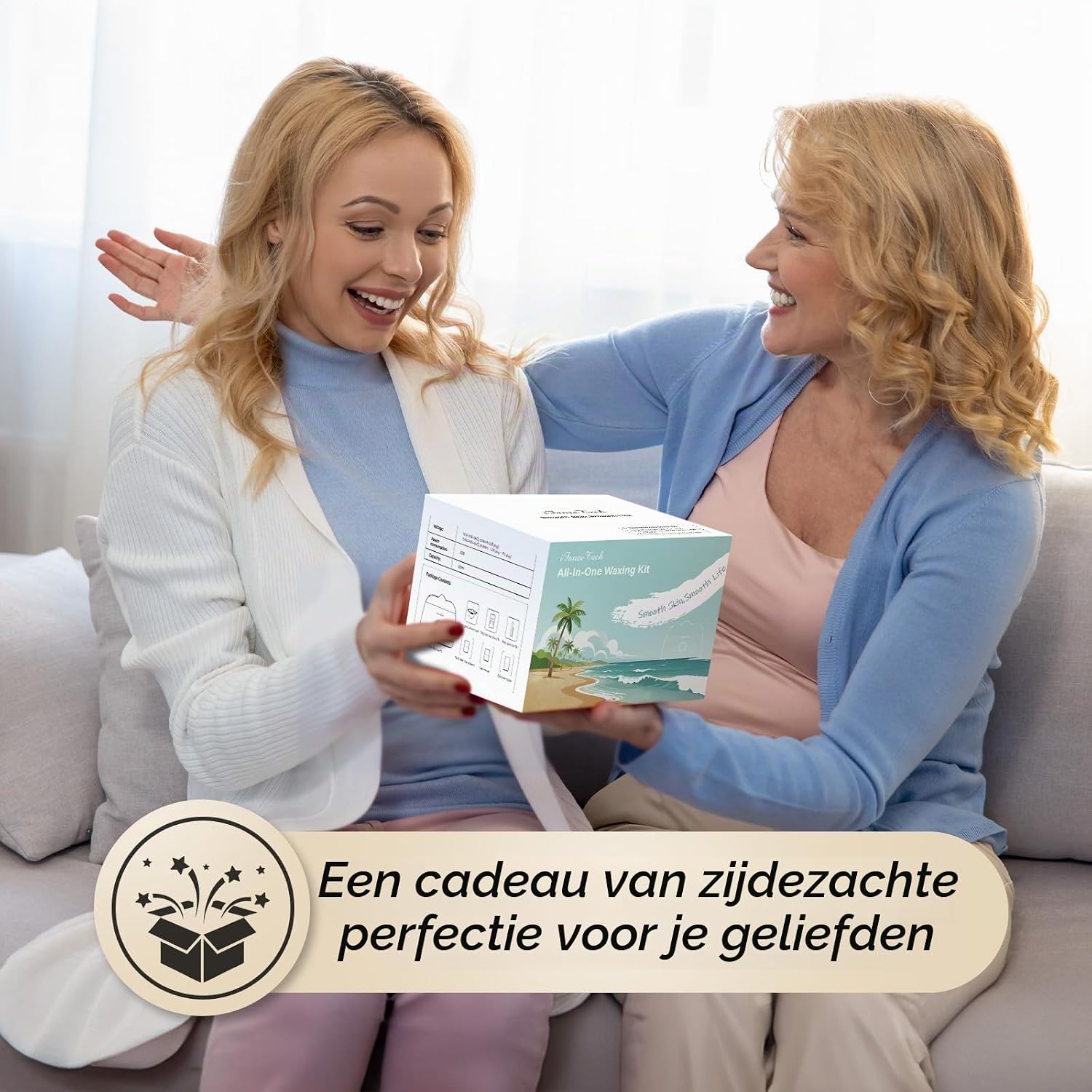 Thumbnail 6 de IFANZETECH ontharingskit voor thuis met PTC-wasverwarmer en siliconen kom