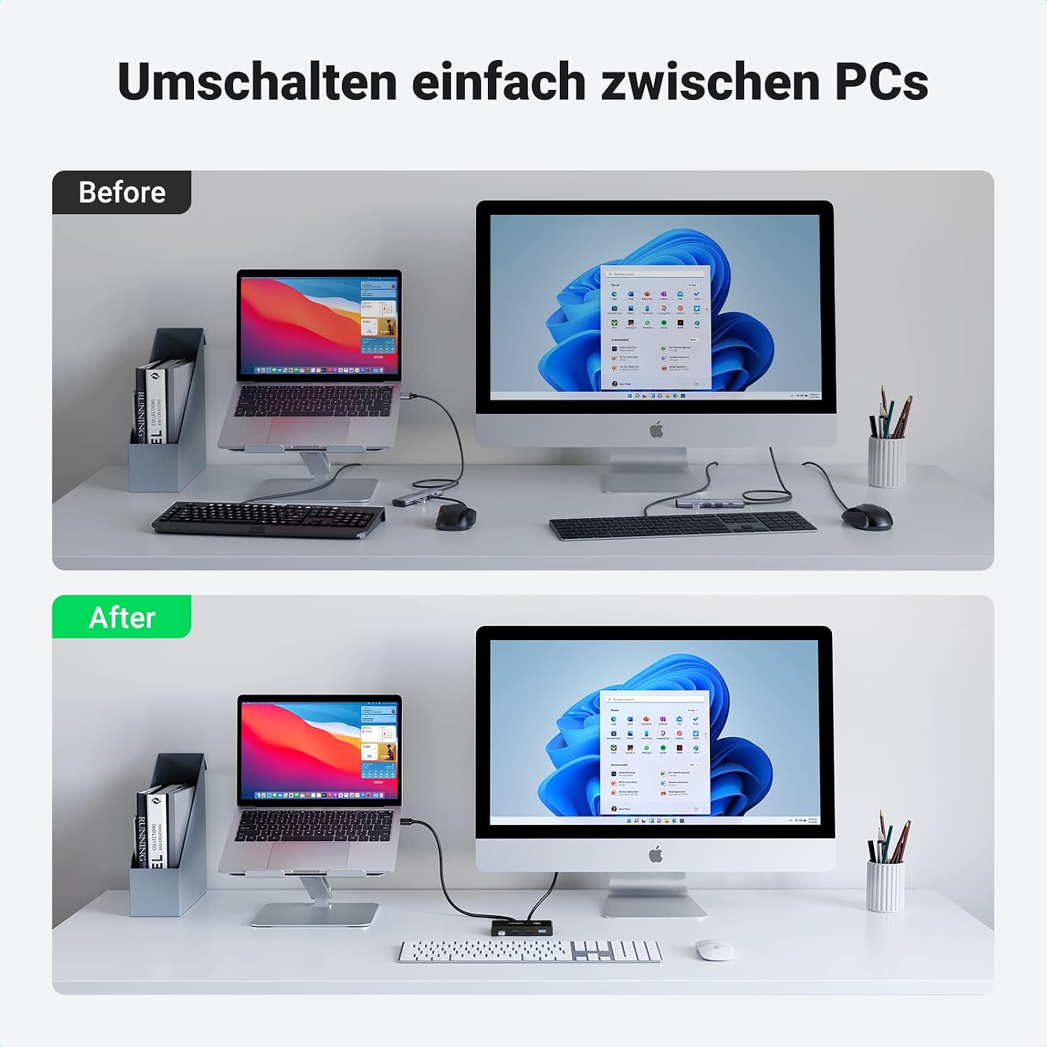 Thumbnail 6 de UGREEN USB Switch 2 PC 2 In 4 Out