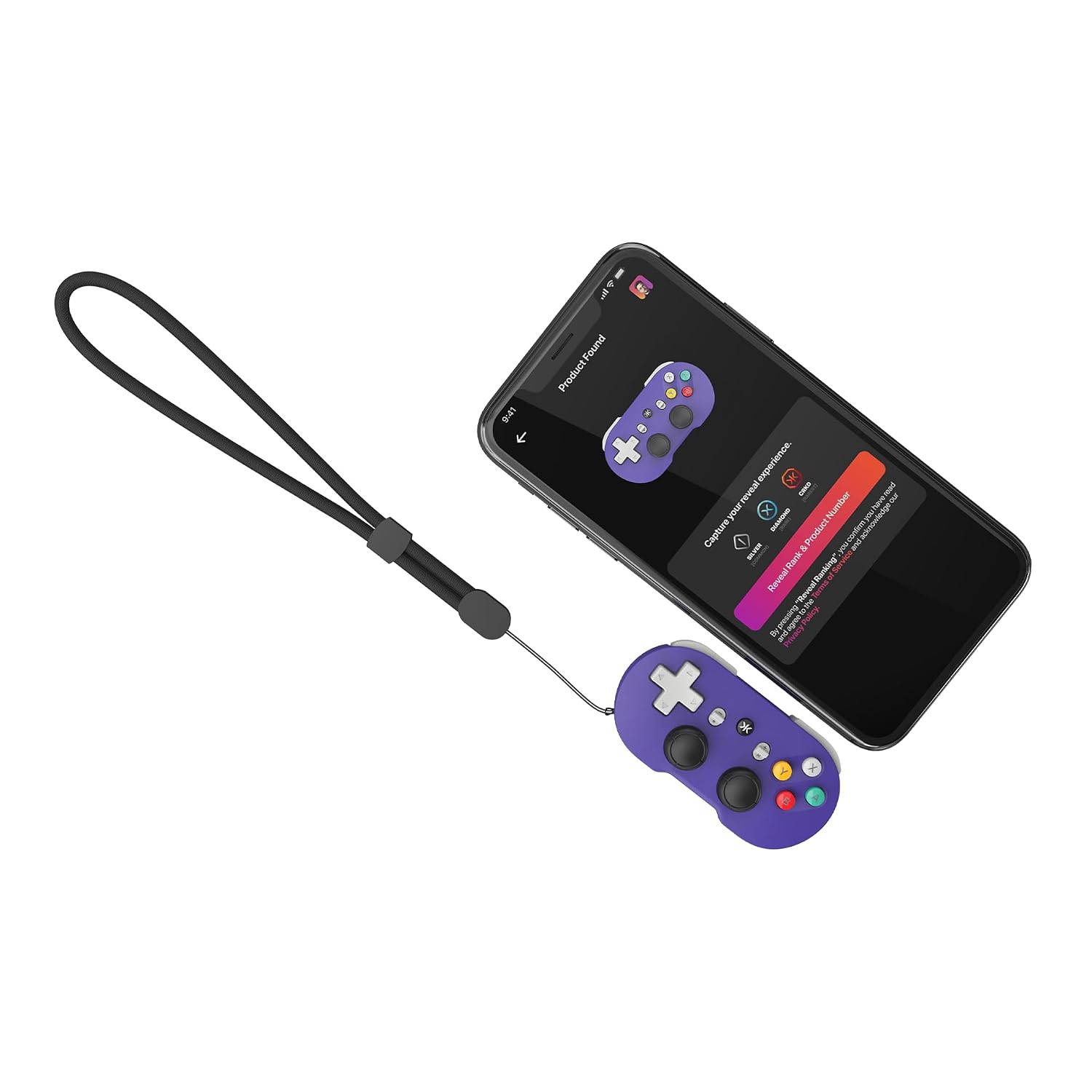 Thumbnail 5 de CRKD 26-ATP-RPU-016 ATOM+ Wireless Mini Controller, Retro Purple