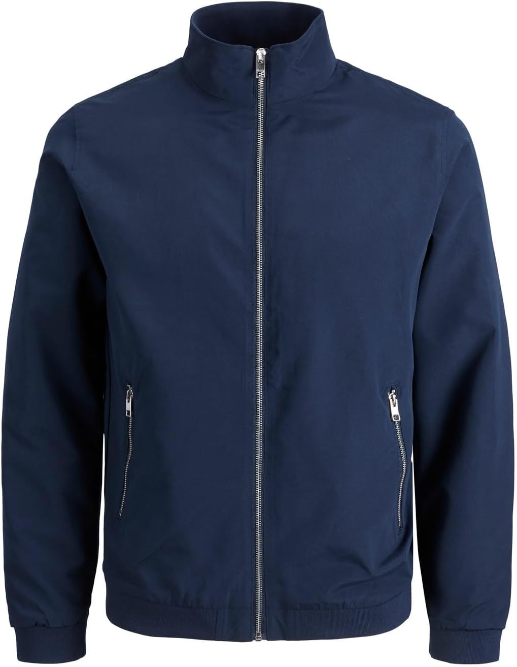 Detalle de JACK & JONES Bomber Jacket Bomber Jacket – giacca bomber leggera, finitura opaca, impermeabile