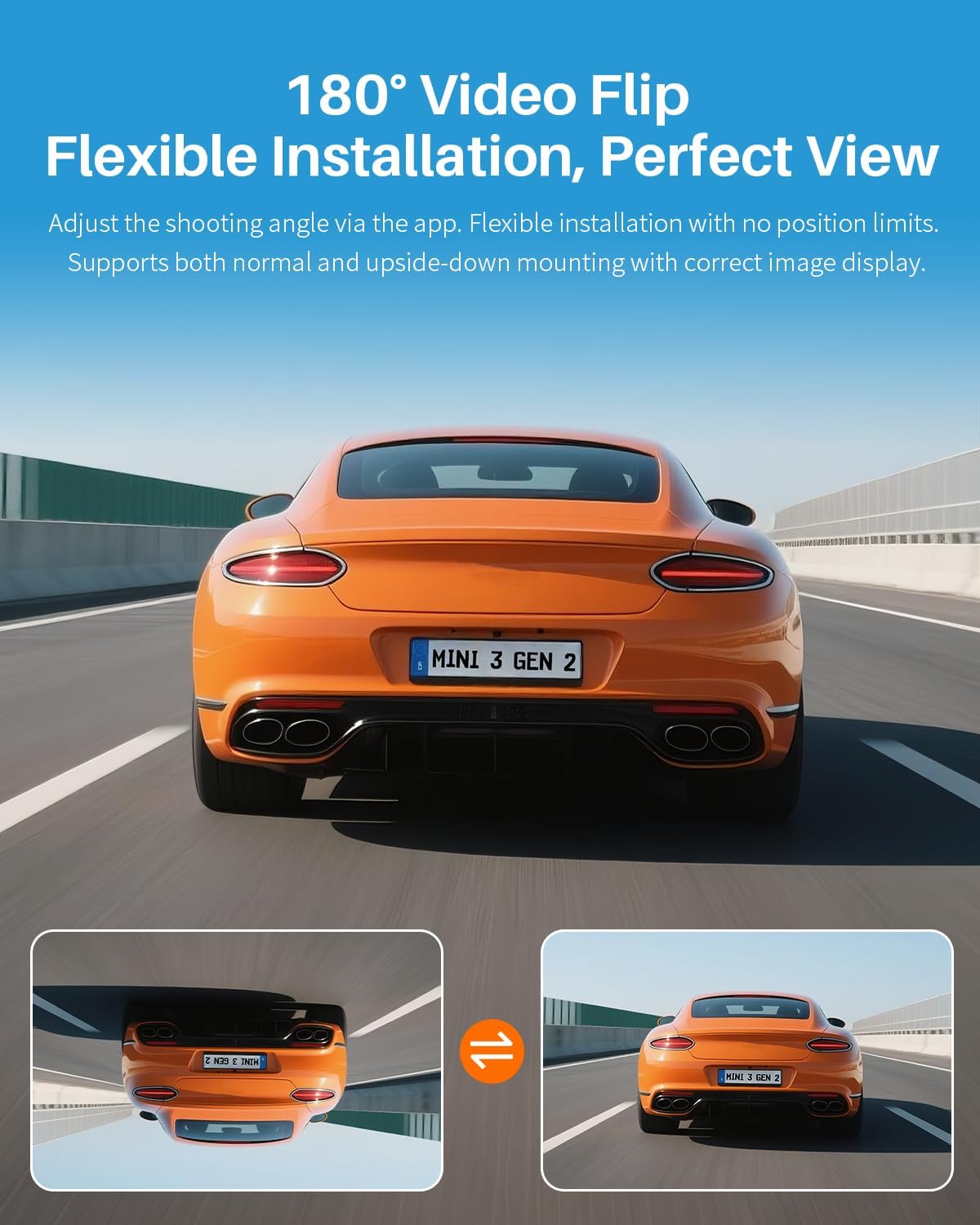 Thumbnail 6 de KAWA 2K Tiny Dash Cam 1296P with 32GB card