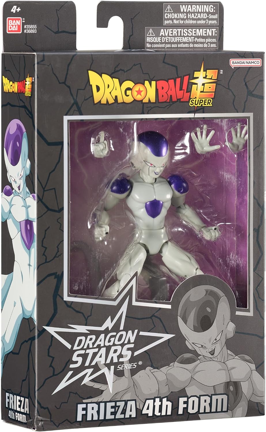 Detalle 2 de BANDAI 36893 Dragon Stars – figurka Friezy w ostatecznej formie, 16 punktów artykulacji