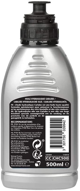Thumbnail 1 de Carlube Huile Hydraulique 500ml 🛠️