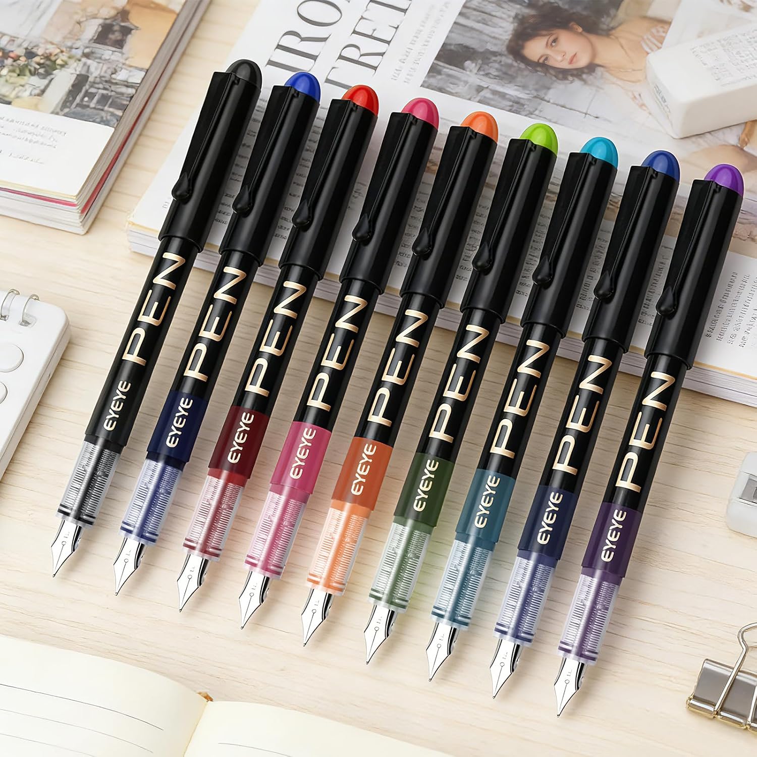 Detalle de Eyeye Disposable Fountain Pens, 0.5 mm