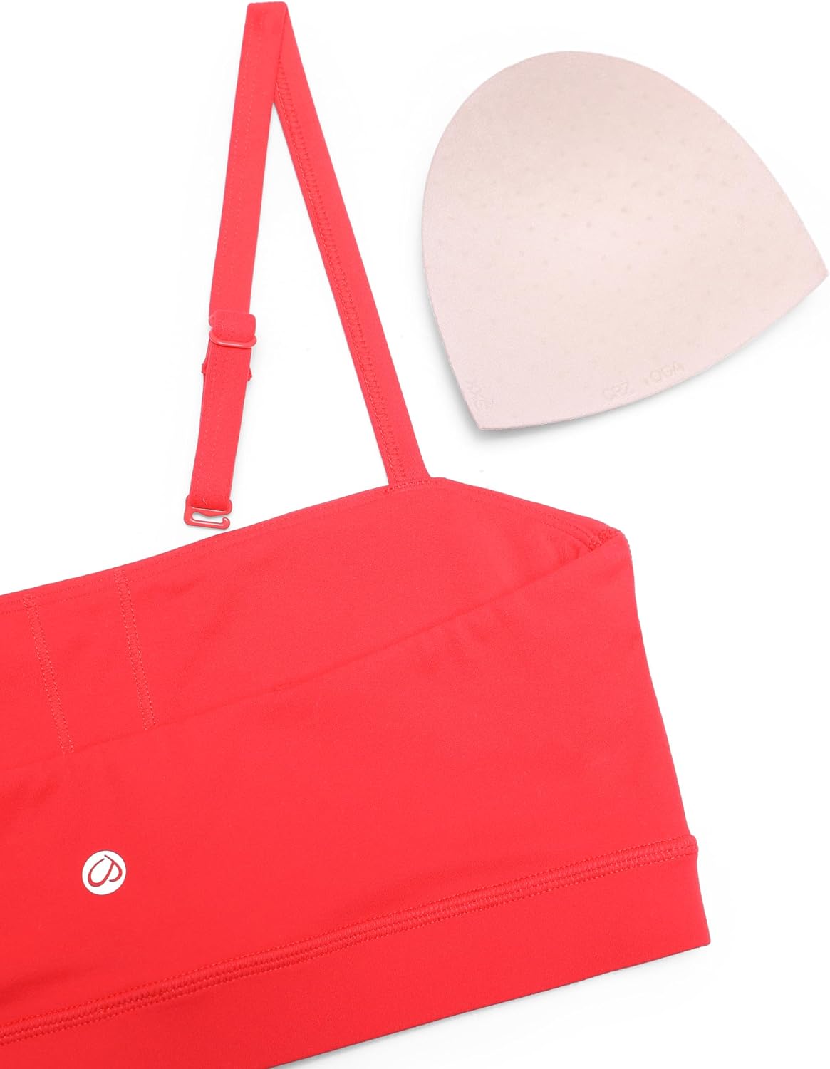 Detalle de CRZ YOGA Butterluxe Reggiseno Sportivo Donne con Cinghia Regolabile e Tecnoimbottito, Senza Fili