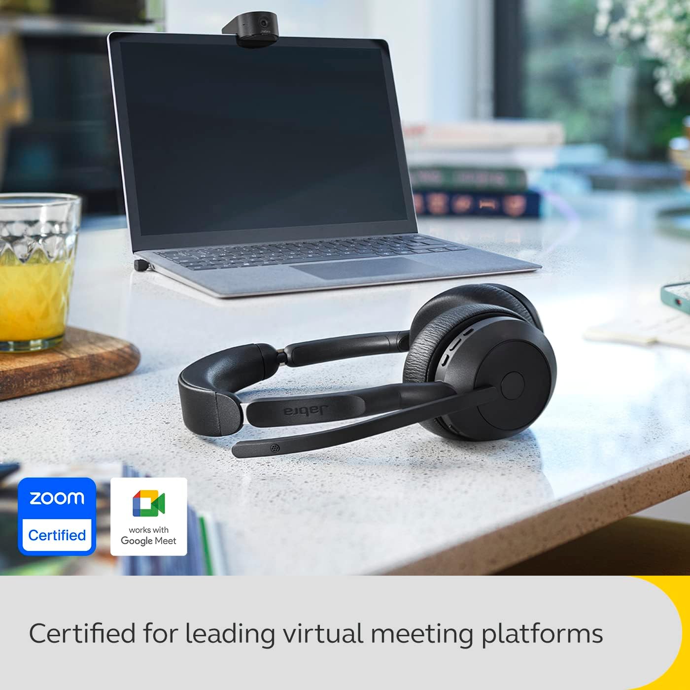 Thumbnail 6 de Jabra Evolve2 55 Stereo Wireless Headset with AirComfort, ANC, and UC Compatibility