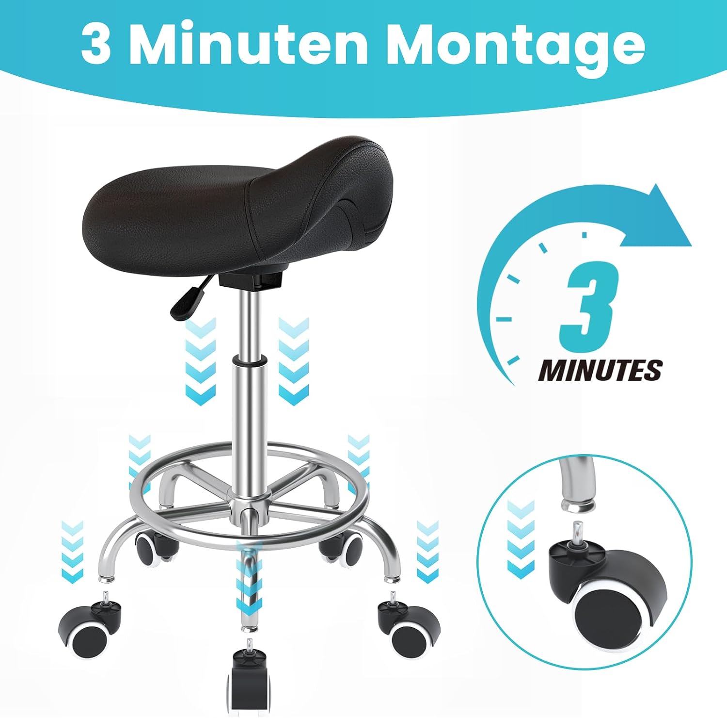 Thumbnail 6 de Sattelhocker Ergonomisch 40cm Sitzkissen