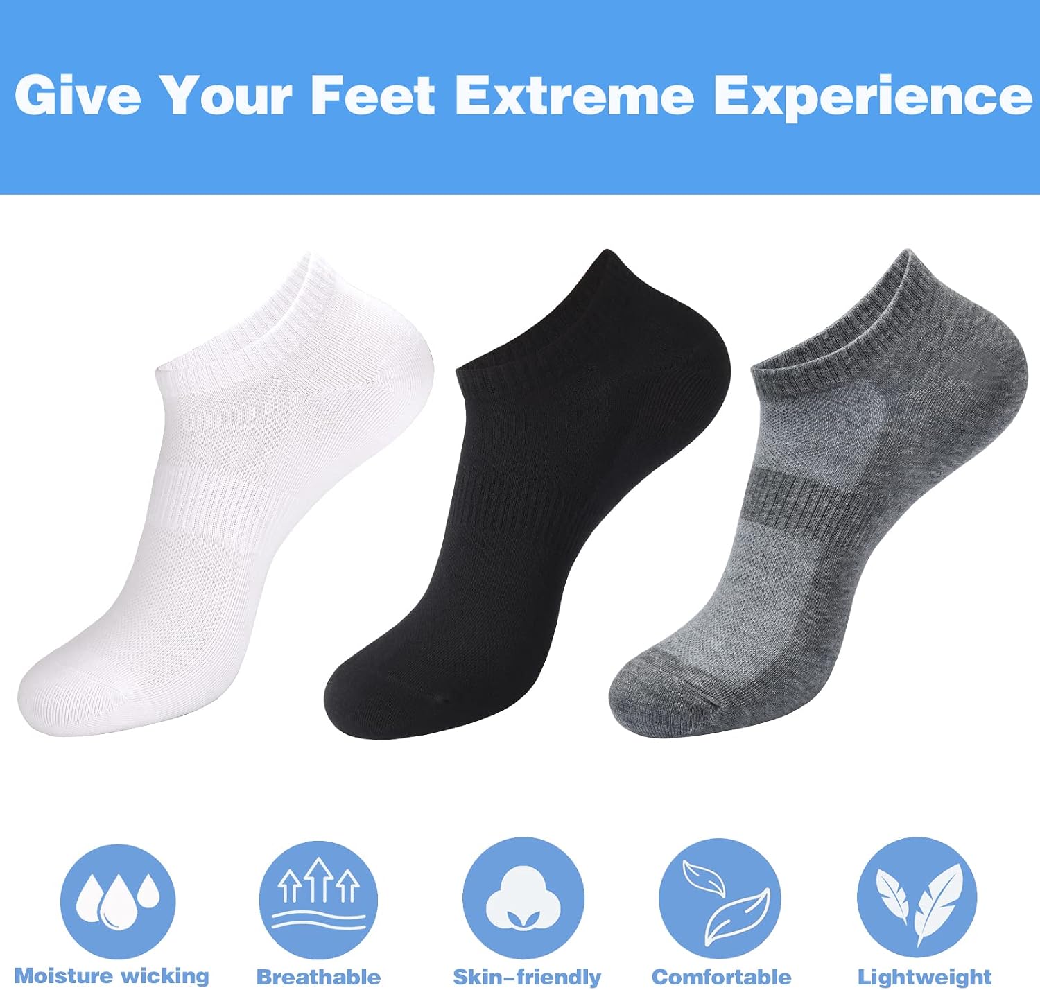 Thumbnail 6 de ATBITER Cotton Ankle Socks
