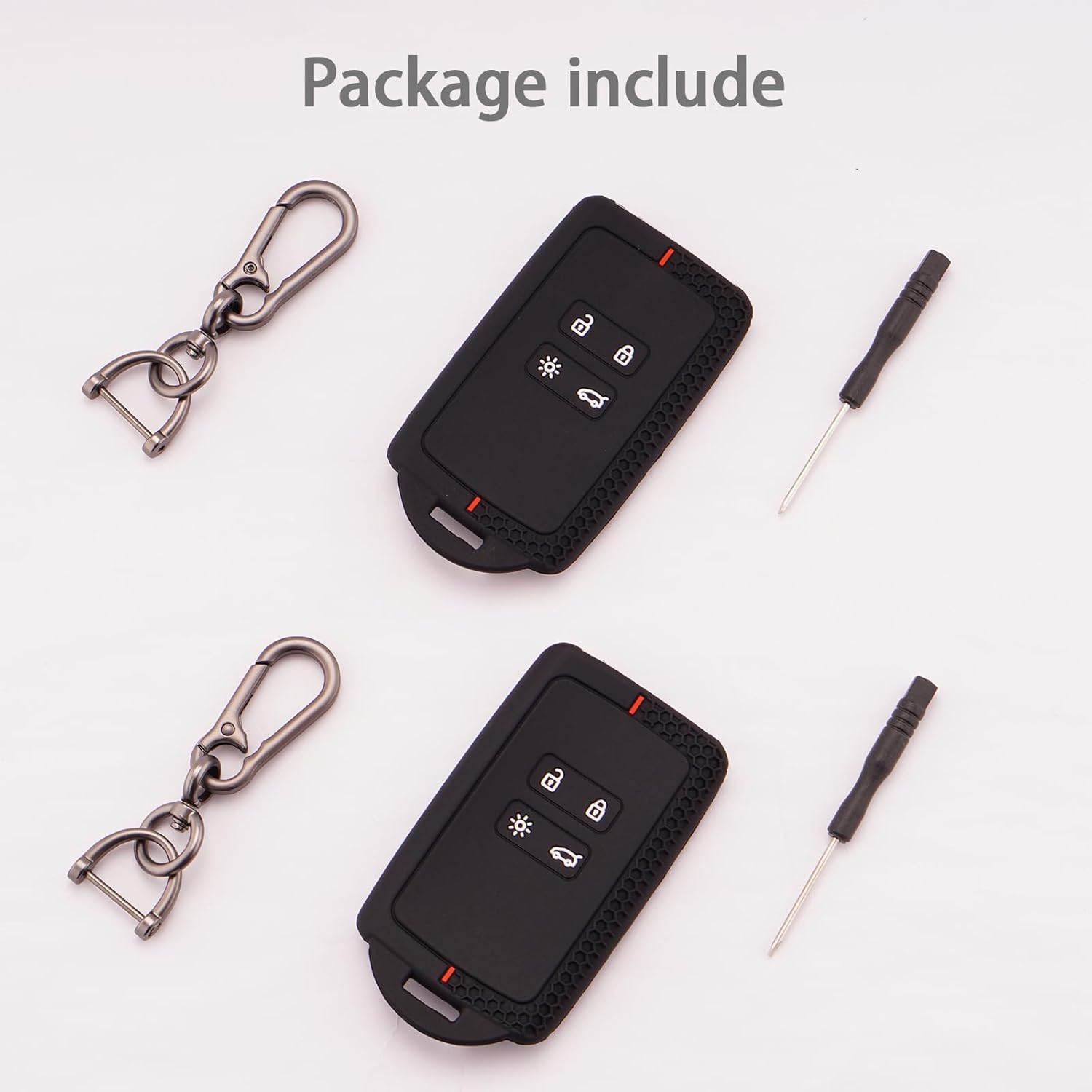 Thumbnail 5 de ERMWALR 2 Pack Car Key Cover Renault