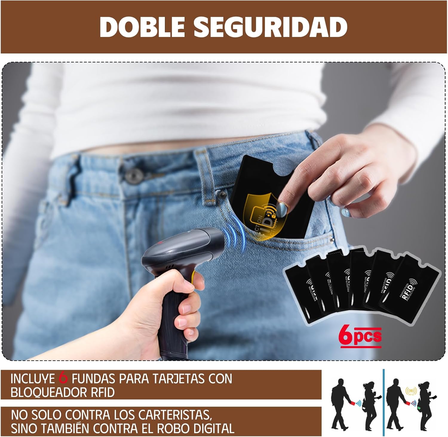 Thumbnail 5 de ONETOALL Bolso Mochila Mujer Casual