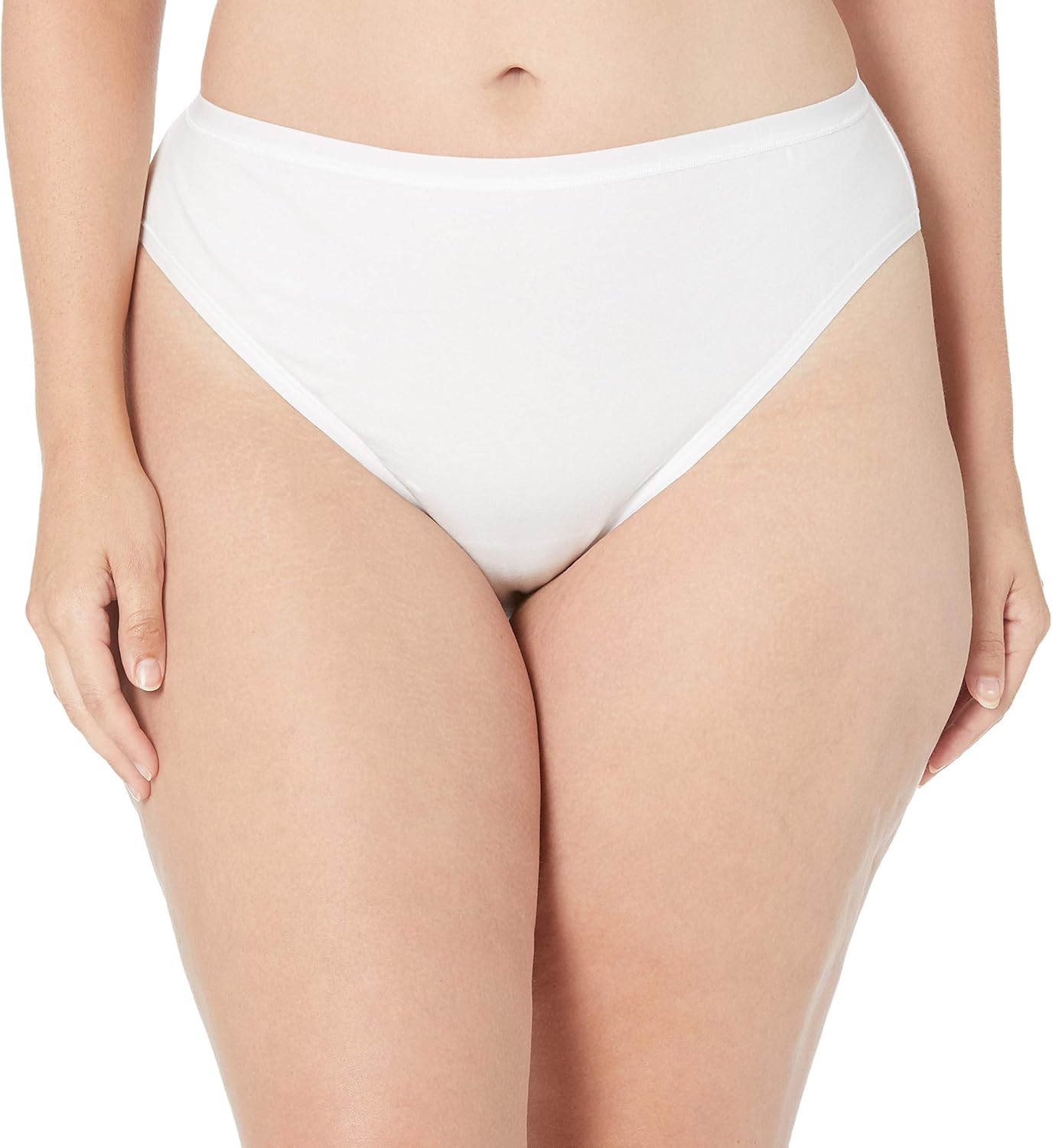 Detalle de Amazon Essentials Slip da bikini a vita alta in cotone elasticizzato donna