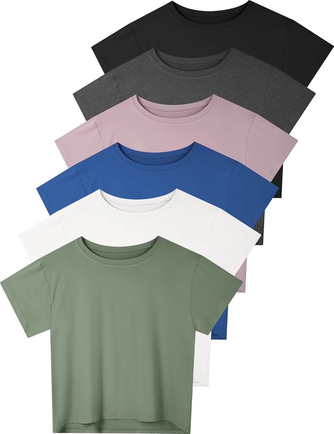 Thumbnail 6 de Dalavch Women's Crop Top 4/6-Pack