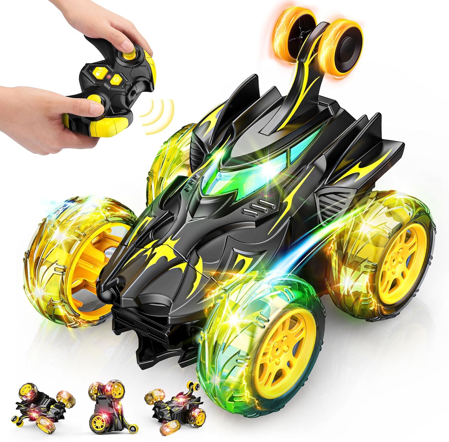 Braxel 360° flip RC car for kids 3–11