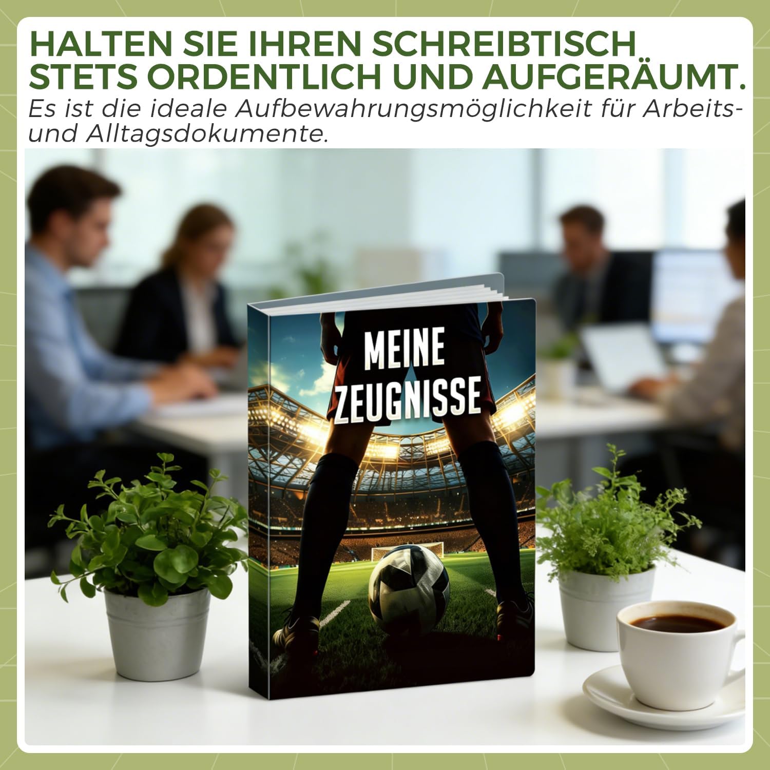 Thumbnail 6 de Zeugnismappe A4 mit 30 Hüllen – Ordnung und Stil für Zertifikate, Urkunden und Co.