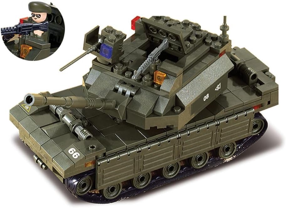 Detalle 2 de Sluban M38-B6800 Army Field Battle Forces – zestaw klocków, 602 elementy